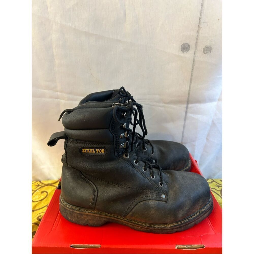 Brahma‎ 12xw thinsulate insulation steel toes (wides) Black Iron Tough ASTM